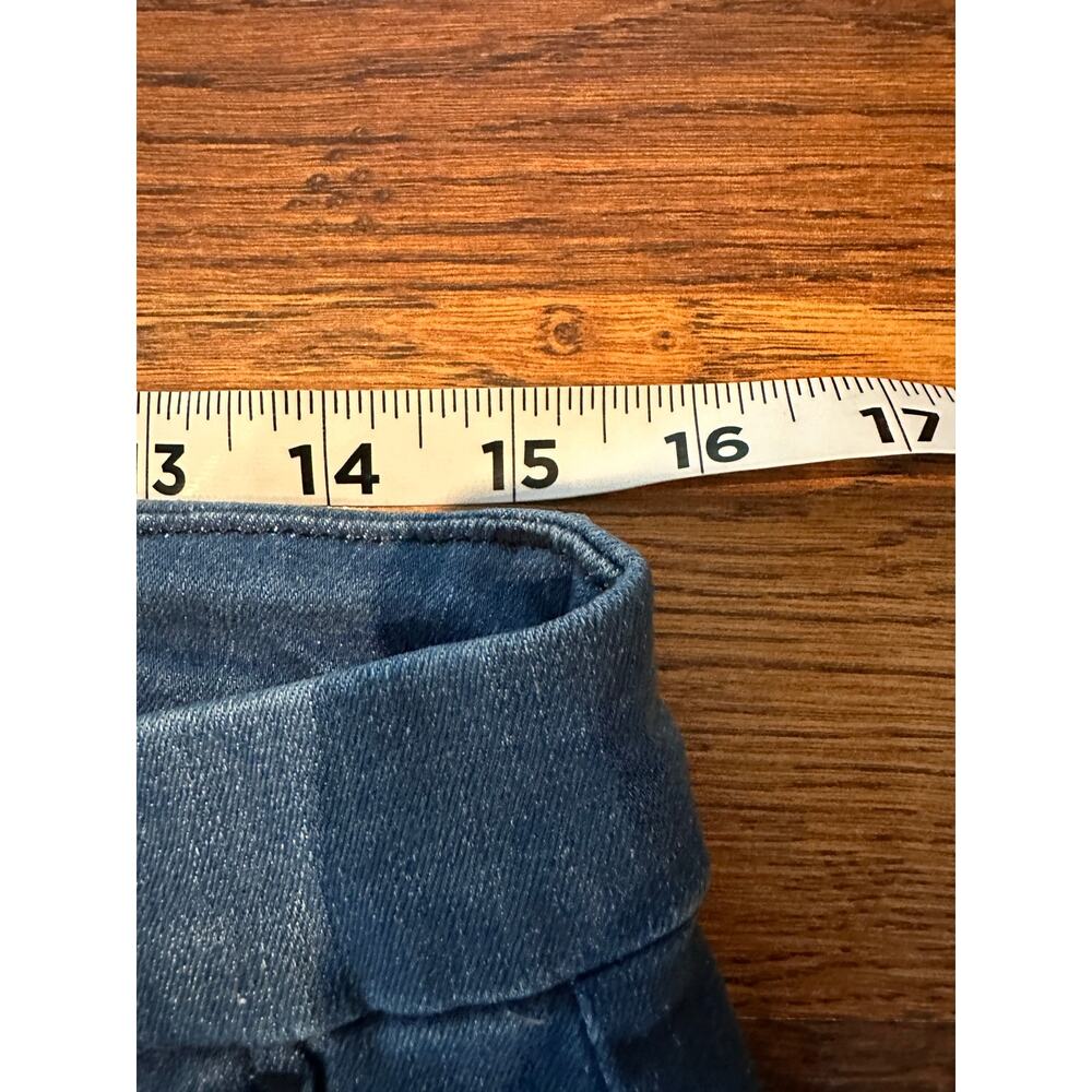 Frank & Eileen Wicklow 1977 Wash Italian Crop Chinos Women’s Size 10 Designer - Picture 9 of 10